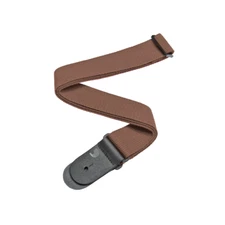D'Addario Cotton Guitar Strap, Brown