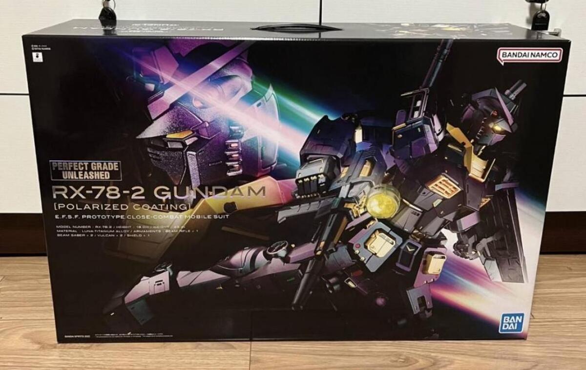 Bandai PG 1/60 RX-78-2 Gundam Unleashed Polarized Coating Bandai PG 1/60 RX-78-2 Gundam Unleashed Polarized Coating
