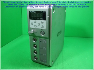 Keyence UV-400, UV-LED Illuminator Without LED Lamp & Cable as