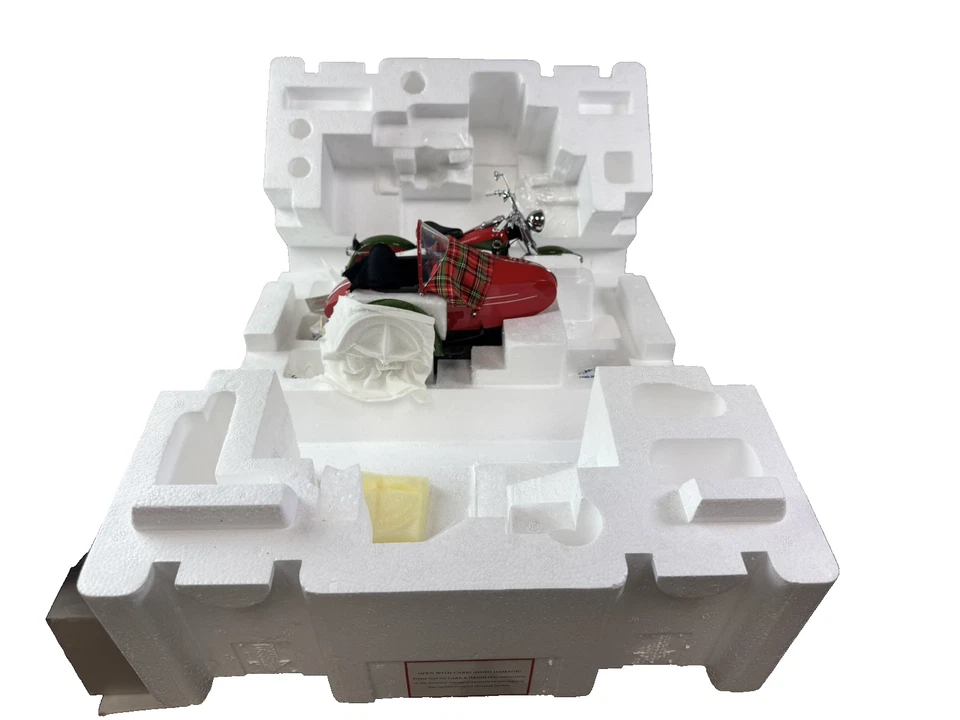 Harley Davidson Franklin 2002 Xmas Duo Glide/Sidecar B11A409 sin exhibir como nueva Foto 4 de 4