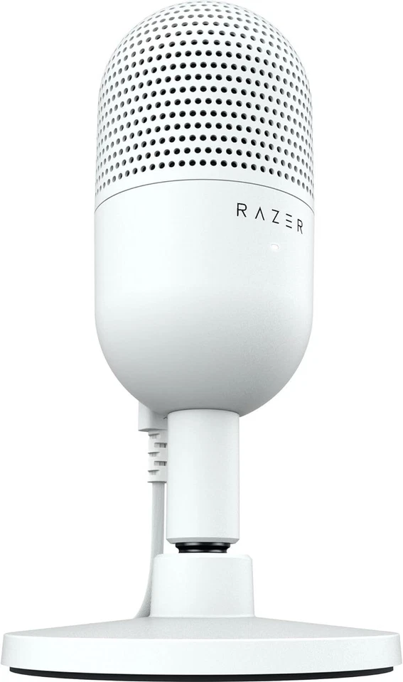 Razer Seiren V3 Mini Wired Ultra-Compact USB Microphone Game NEW - White - Bild 2 von 4