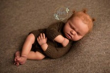 Harlow Sleeping Authentic Realborn 20.5" Reborn Doll Kit/COA by Bountiful Baby