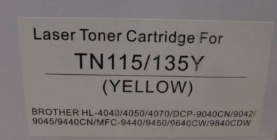 Toner kompatibel zu Brother TN-115 Y DCP-9040 CN DCP-9045 CDN DCP-9440 CN
