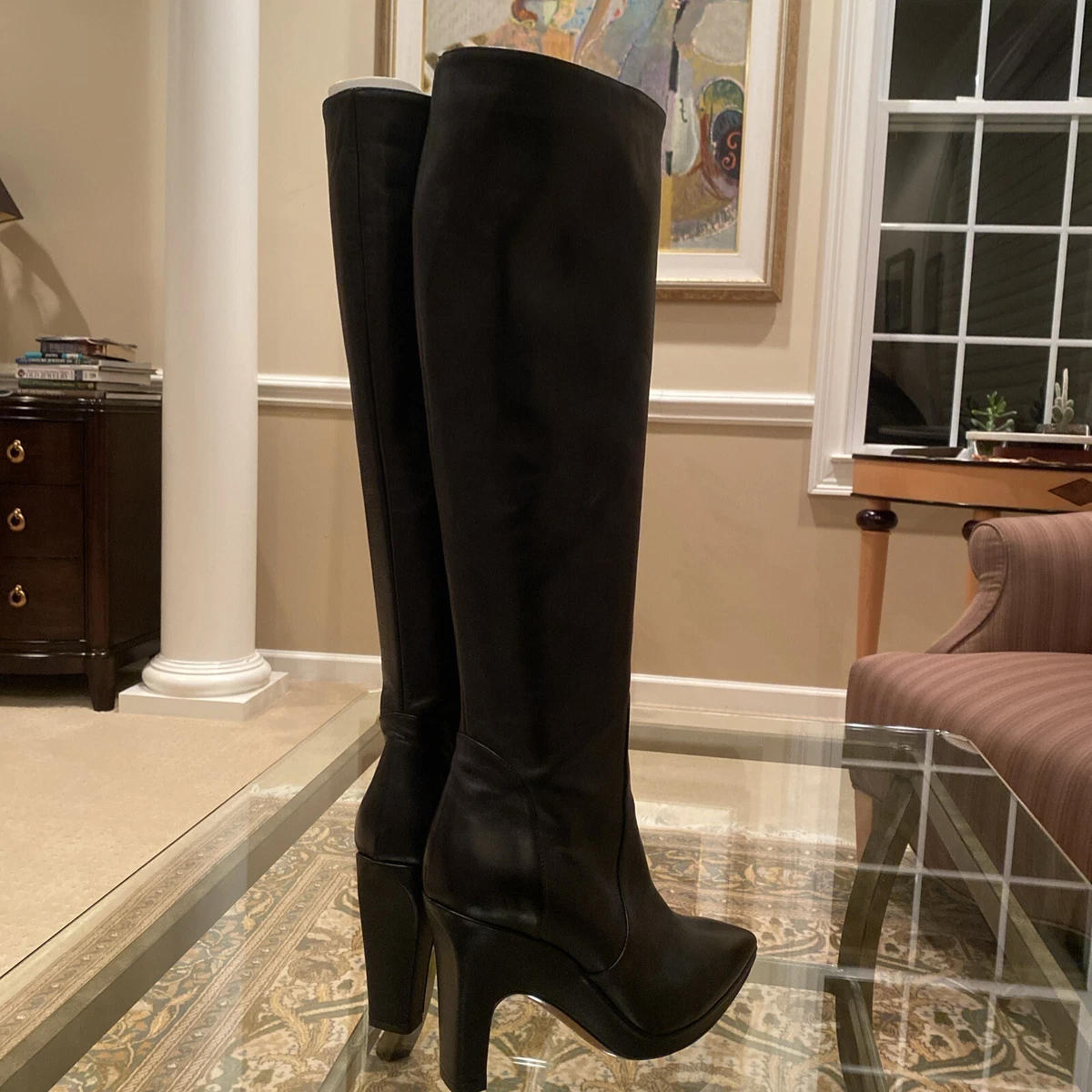 Unusual knee high boots cheap