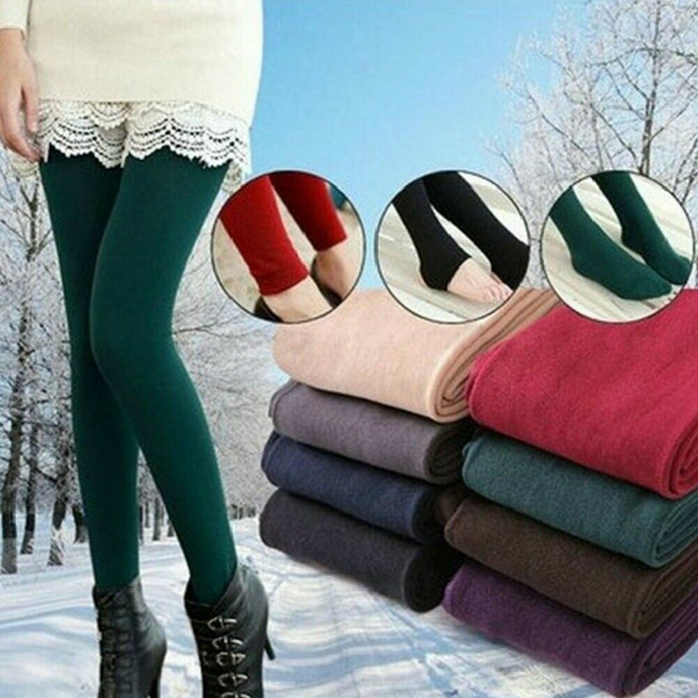 2024 Thick Woman Winter Tights Lined Pantyhose Hot Women's Fleece