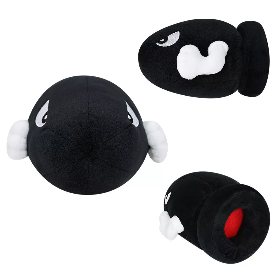 Mario bullet bill plush hotsell