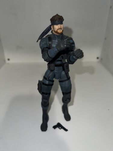 McFarlane Metal Gear Solid 2 Solid Snake Actionfigur 2001 SONS OF LIBERTY