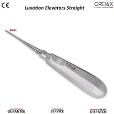 Elevador de raíz recto de 2mm herramienta de extracción quirúrgica para luxación
