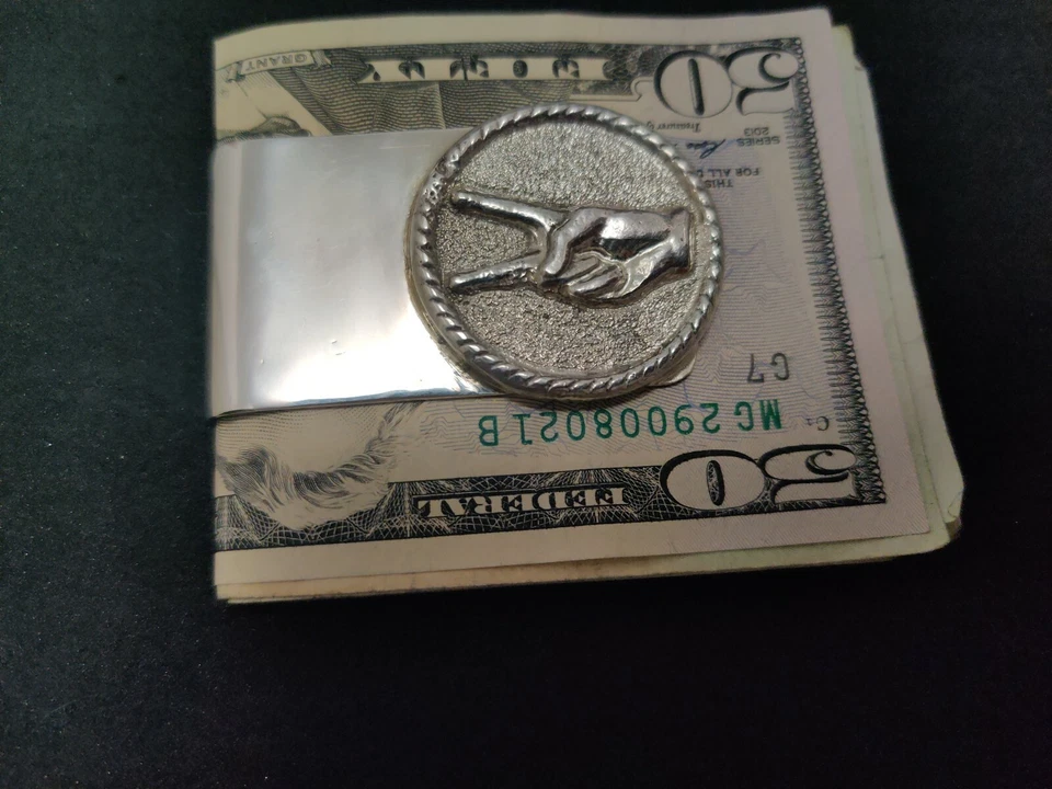 925 sterling silver money clip - Image 3 of 4