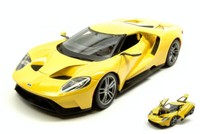 Maisto 1/18 Ford Gt 2017 Gelb Modellbau Statisches Modell Diecast