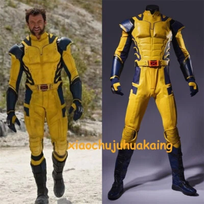 Deadpool 3 Wolverine Cosplay Costume Suit Ver.2 Handmade Halloween Outfit - Image 1 of 4