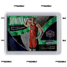 2022 Panini Prizm WNBA - Dominance Green Ice Prizm #2 Elena Delle Donne SSP