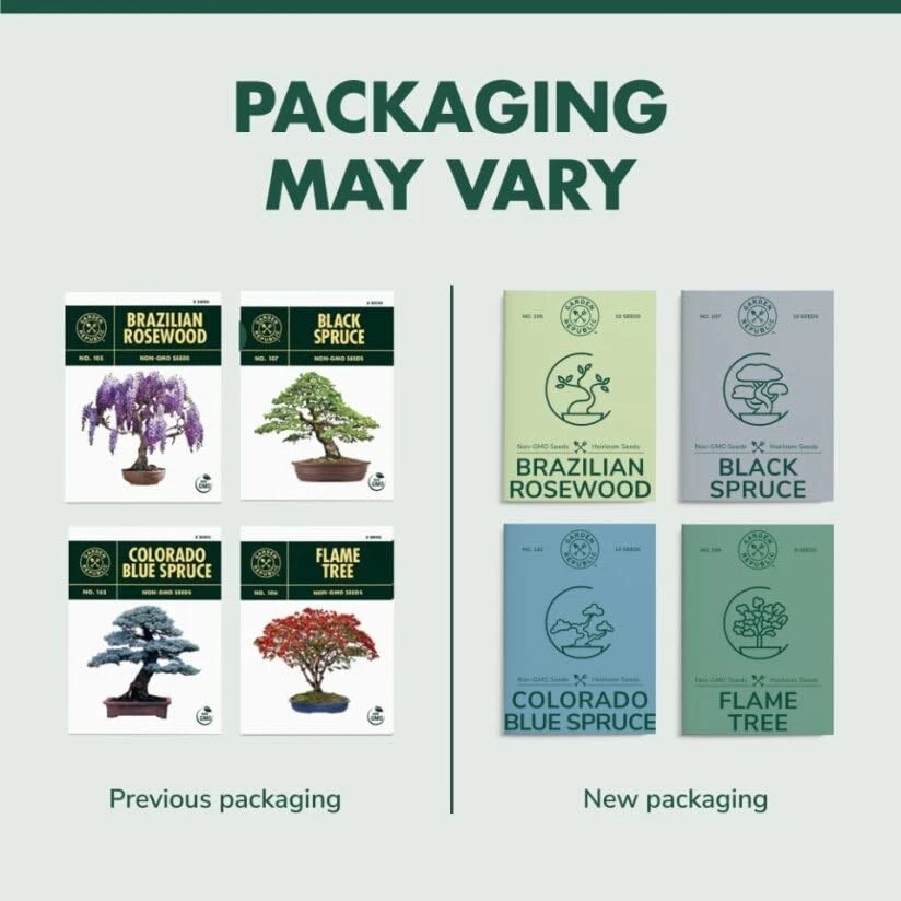 Garden Republic Bonsai Tree Kit - Mini Bonsai Seeds, 4 Types - Seed Starter P... - Image 4 of 4