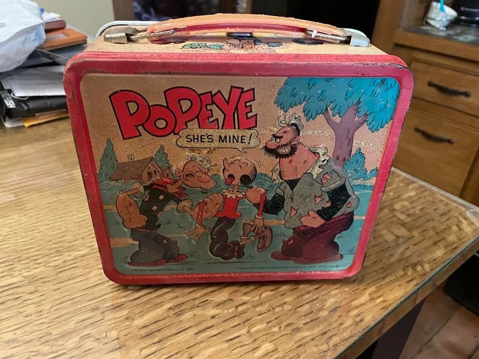 Popeye Lunch Box In Collectible Metal Lunchboxes (1980-1999) for