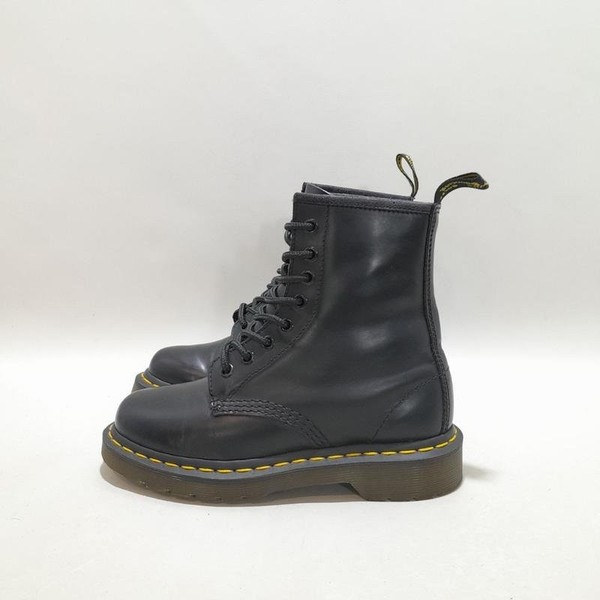 Women Dr. Martens Boots Black Leather 36 #7KSL