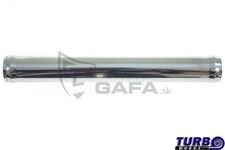 Gerades Aluminiumrohr 20 mm x 20 cm poliert - PPIC130