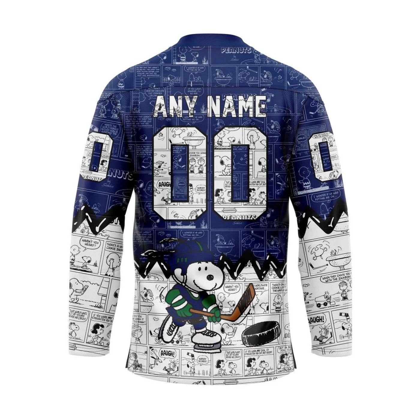 Personalized Vancouver Canucks Special Peanuts Hockey Shirt
