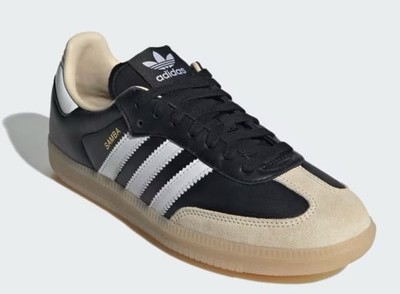 Adidas Samba OG JS3832 Men s US 6.0 Black White Gum Classic Sneakers NEW W/ Box
