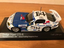 MINICHAMPS Dodge Viper GTS-R Daytona 2001 1/43 Model Car Toy 15+