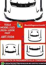 💕 ART.5506 Bodykit Tesla Modell 3 LCI 2024 + Look Fast 💕