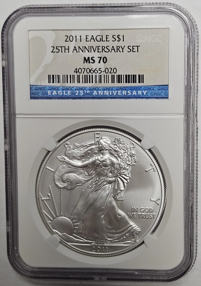 U.S. Mint Grade MS 70 Silver Bullion Coins 2011 for sale | eBay