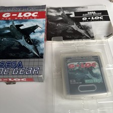 G-Loc Air Battle Game Gear Game Complete CIB