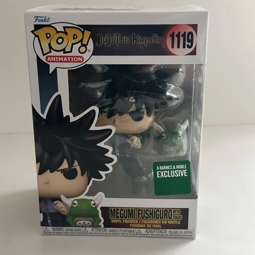 Funko Pop! Animation Jujutsu Kaisen Megumi Fushiguro with Toads SE #1119 W/PP