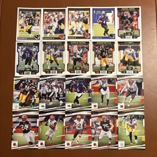 Lot Of 20 AFC North Players, Score And Prestige Football Cards