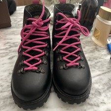 Image of BARBOUR Womens Burne Ankle Boots Leather Casual Black UK5 weather comfort 