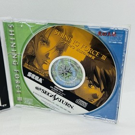 Lot 3 Shining Force III Scenario 1 2 3 set Sega Saturn SS Games Japan JP w/Box