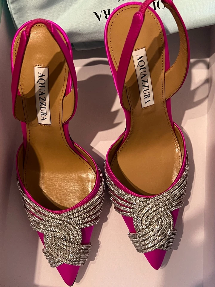 Bombas Aquazzura Gatsby 105 embellecidas Foto 2 de 4