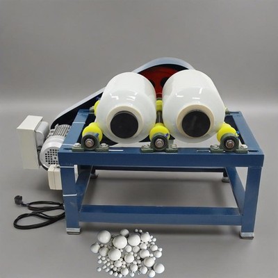 220V Laboratory Ball Mill Grinding Machine with Double5L Ceramic Jar for Ceramic