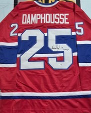 Vincent Damphousse signed Custom signed Jersey autograph certified JSA size XL