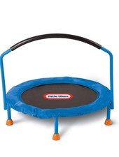 Trampoline Toddler Large Safe Jumping Surface Handle Bar Stability Energy Burner