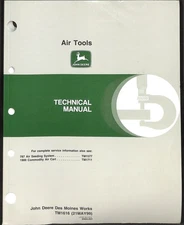 John Deere Air Tools Technical Manual TM1616 May 1999 Service Guide
