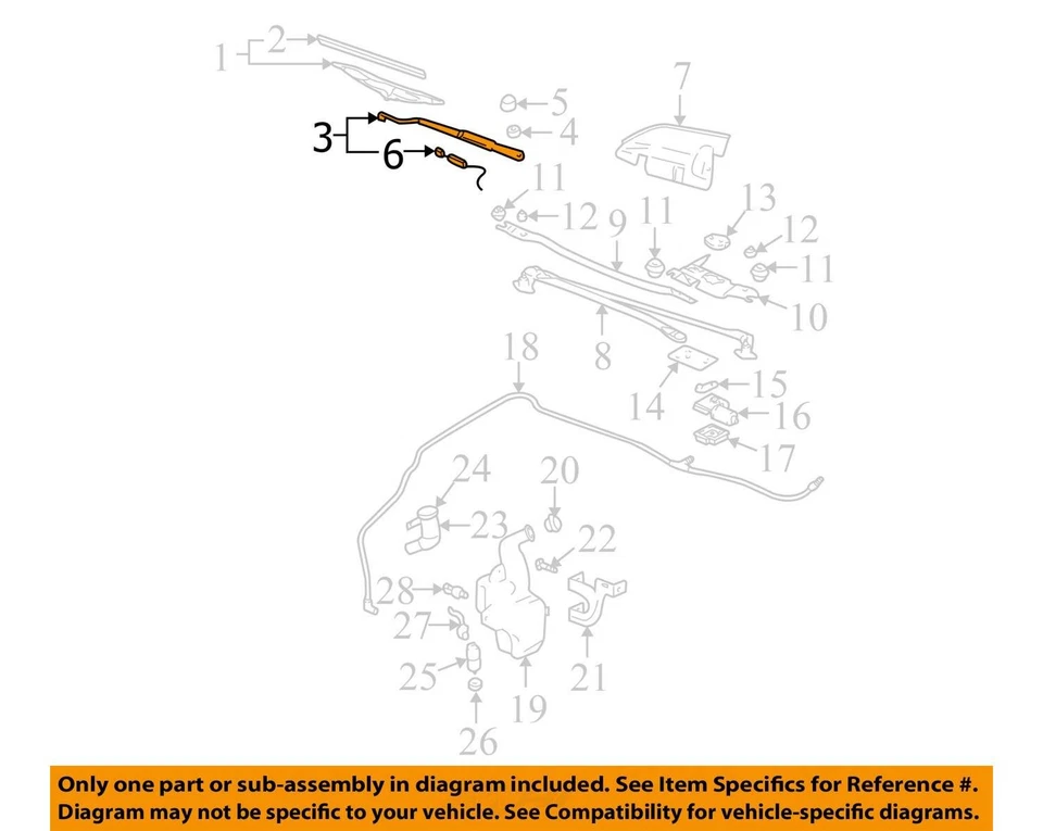 SE ADAPTA A CHEVROLET IMPALA 2000-2005 BRAZO ASM WSW 10331621 - NUEVO FABRICANTE DE EQUIPOS ORIGINALES 10331621 Foto 2 de 3