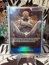 Bandai One Piece Card Game Monkey.D.Garp OP12-056 Super Rare Foil