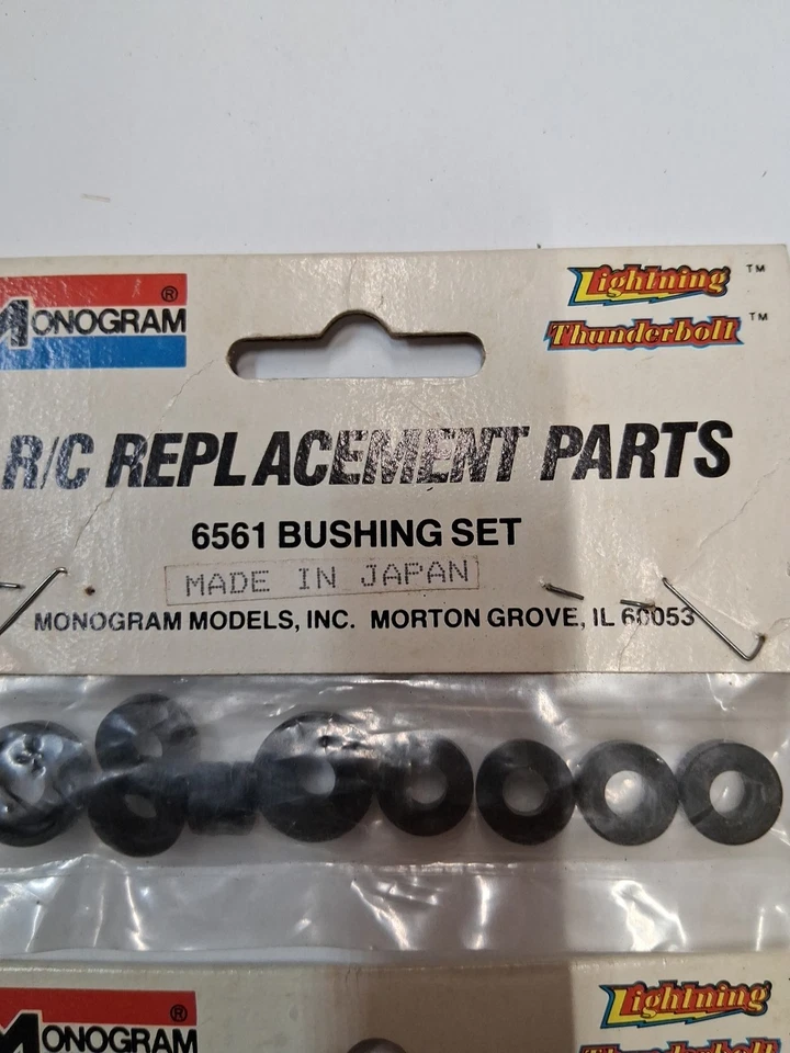 6561 Bushing Set - Monogram Lightning Thunderbolt Lot Of 2 Packs - Image 3 of 4