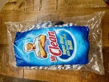 Mr. Clean Super Mop Refill With Scrubber Pad Mop Head for 4145 446237 446996 NEW
