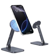 Magnetic Stand for MagSafe Adjustable - Aluminum Portable Holder for Desk wit...
