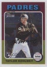 2024 Topps Heritage High Number Rookies Chrome /699 Taylor Kohlwey #154 0wz