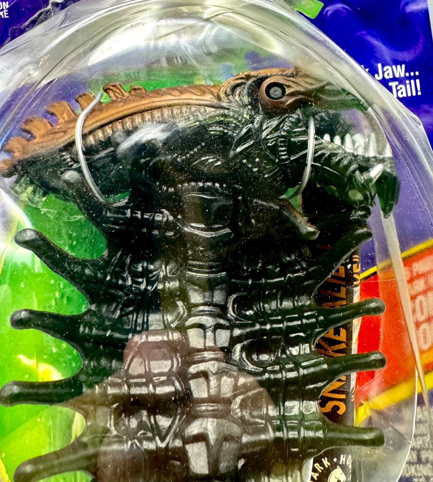 Yellow Brown Python Kenner Aliens Snake Alien Action Figure Comic Book Included 1992 | eBay