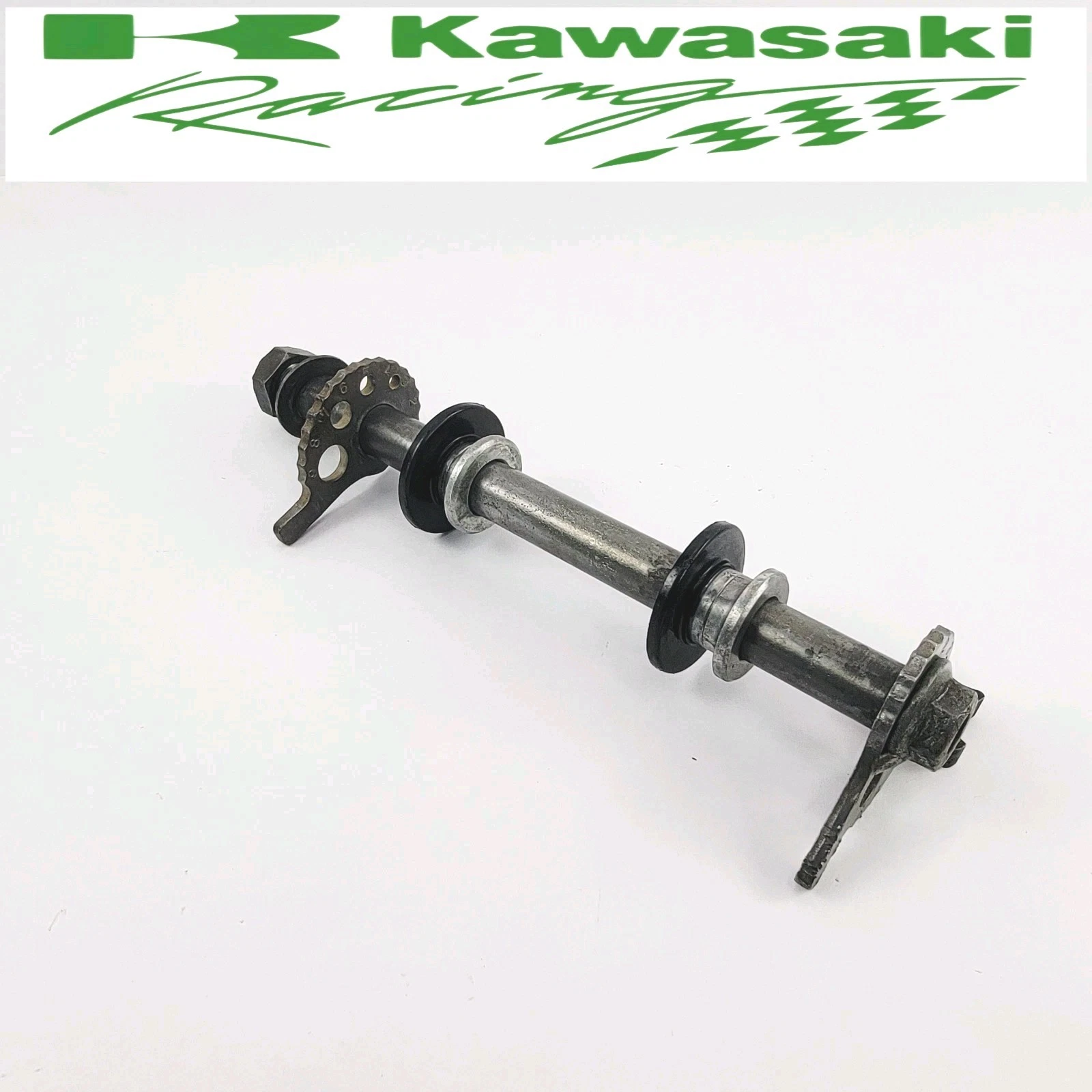 1993-1996 Kawasaki KLX 650R OEM Rear Wheel Axle Spacers Adjusters