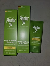 Plantuur 39, 3-Step System for Fine Brittle Hair Bundle Phyto-Caffeine Formula