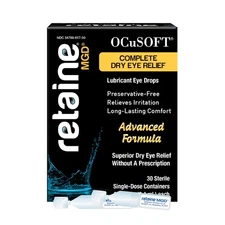 Ocusoft Retaine MGD Ophthalmic Emulsion - Complete Dry Eye Relief - Soothes Red