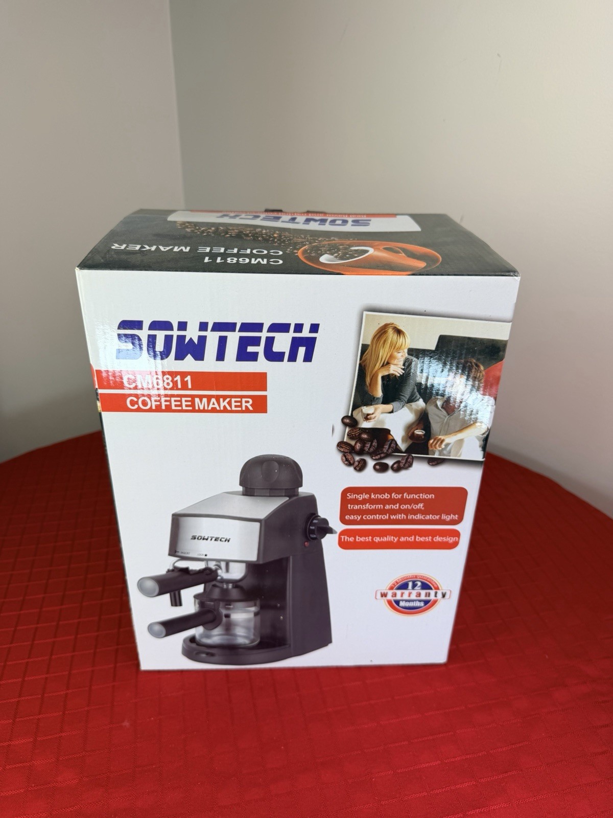 1- 4 Cup Cappuccino 800w Frother Brand New!