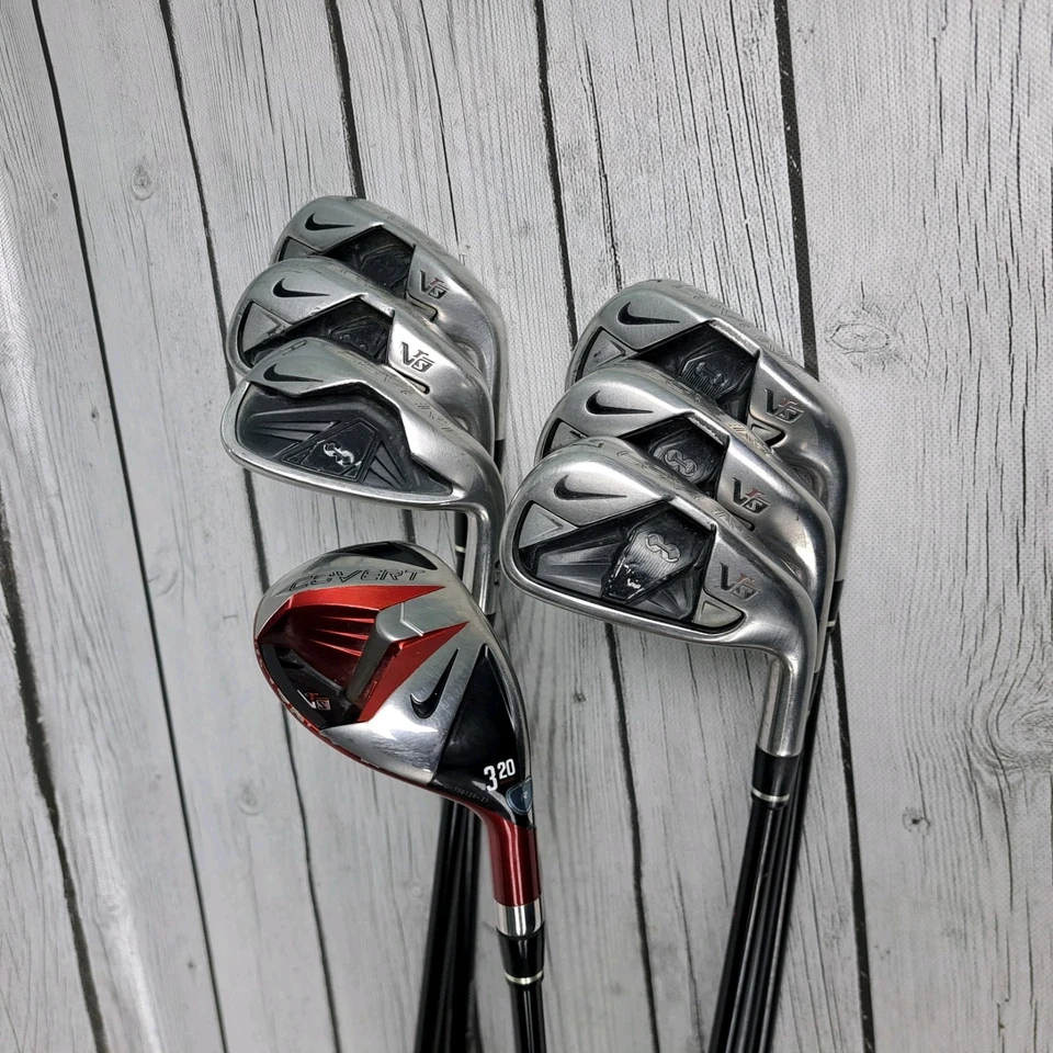 Nike VRS Covert Iron Set 5-AW & 3 20° Hybrid Graphite Kuro Kage 70g R Flex RH - Image 2 of 4