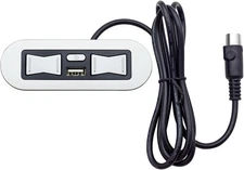 2025 New Emomo HX90HU 5 Button 5 Pin Hand Control with USB Fits for Power