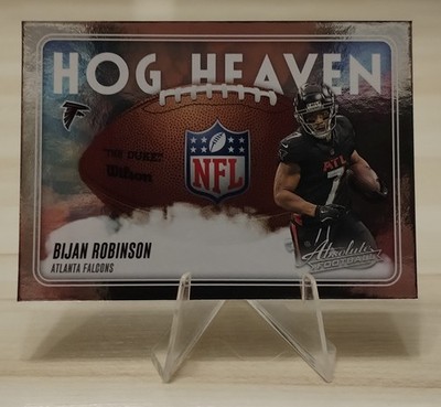 Bijan Robinson Hog Heaven 2025 Panini Absolute Football Atlanta Falcons
