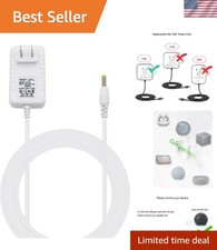 White Power Cord Replacement for Alexa Dot 3rd Gen, Dot 4th Gen, Dot 5th Gen ...